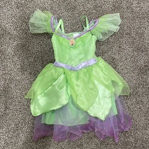 Girls tinker bell costume